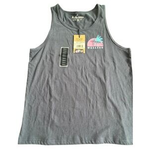 Chubbies Mens Tank Top Small Graphic Print "The Weekend Has Arrived" Sleeveless